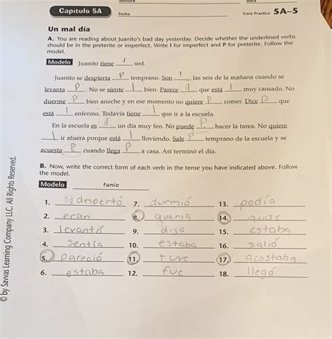 It also includes three activities. . Autentico 2 core practice answers pg 47